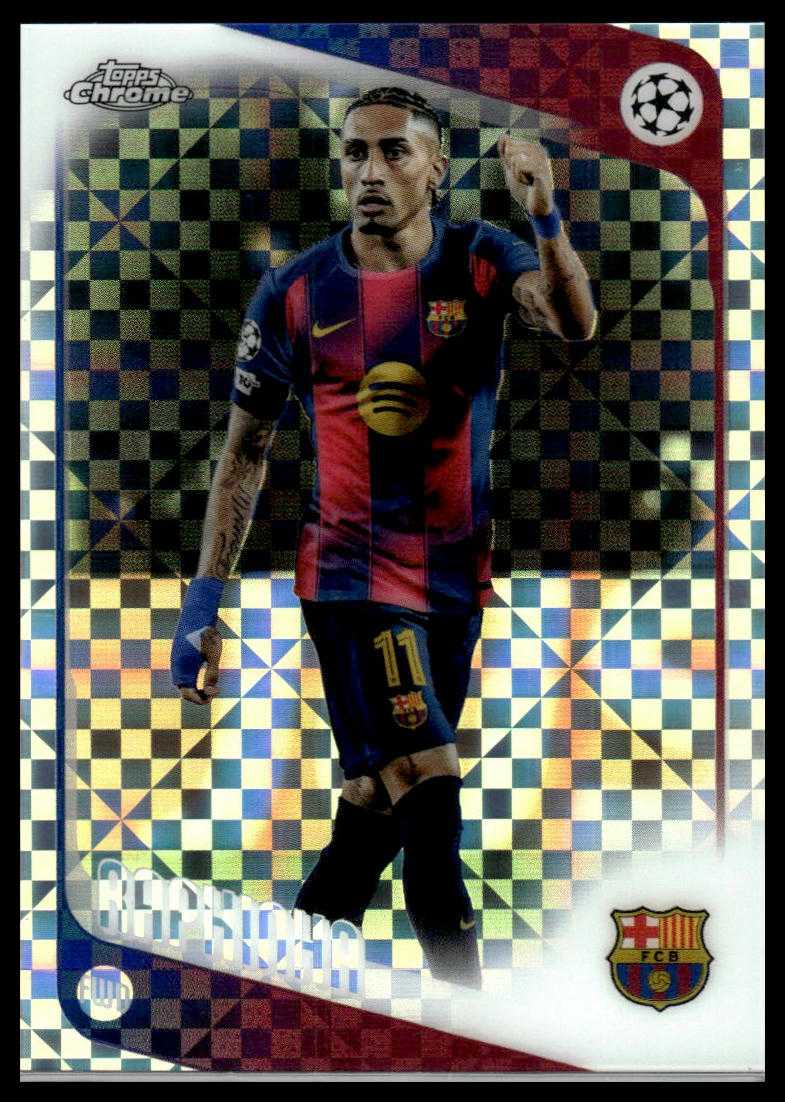 2025-26 TOPPS CHROME UEFA X-FRACTORS 1-99 $2.50 MIN ORDER