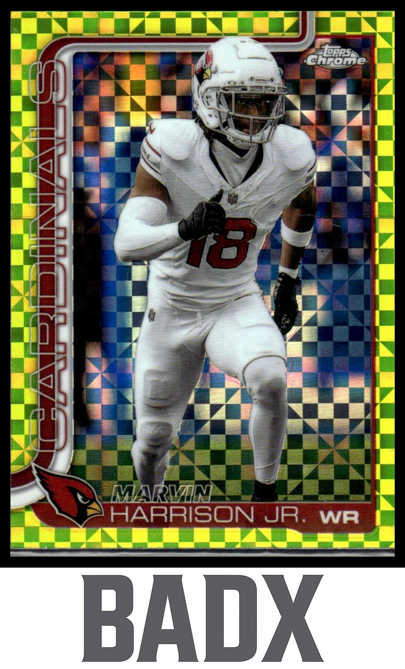 2025 TOPPS CHROME FOOTBALL PARALLELS PICK UR CARDS $2 MIN PURCHASE